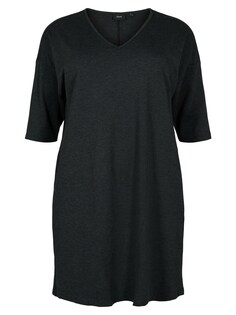 Платье Zizzi SIV, темно-серый