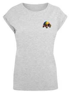 Рубашка F4Nt4Stic Rainbow Turtle, серый
