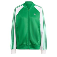 Толстовка на молнии Adidas Adicolor Classics, зеленый