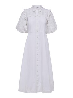 Рубашка-платье Selected VIOLETTE, белый