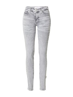 Узкие джинсы Calvin Klein, серый