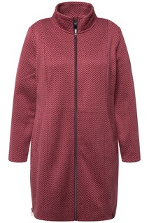 Межсезонное пальто Ulla Popken, ежевика/розовый
