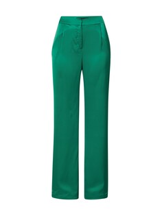 Обычные брюки со складками спереди Misspap, трава зеленая