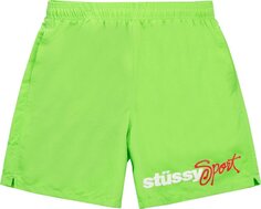 Шорты Stussy Sport Water Short &apos;Green&apos;, зеленый
