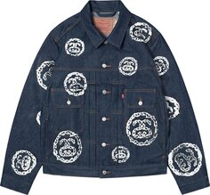 Куртка Stussy x Denim Tears Type 2 Jacket &apos;Raw&apos;, синий