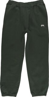 Брюки Stussy Stock Logo Pant &apos;Forest&apos;, зеленый