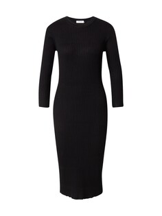 Вязанное платье Moss Copenhagen Hasle, черный