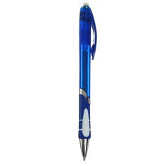 Ручка шариковая со стираемыми чернилами 0,5 мм, стержень синий, корпус серо-черный NO Brand