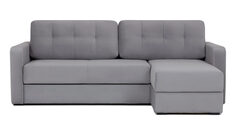 Угловой диван Loko Pro с широкими подлокотниками, с матрасом средней жесткости Аскона