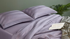 Комплект постельного белья Stripe, цвет: Лилово-голубой Аскона