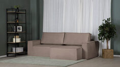 Угловой диван Klark 2 секционный с широкими подлокотниками Аскона