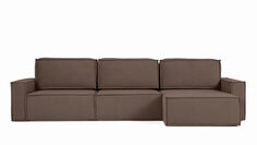 Угловой диван Klark 3 секционный с широкими подлокотниками Аскона