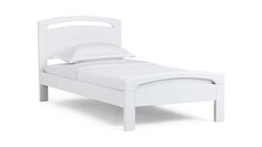 Кровать из массива сосны Regina Extra, размер 90х200, цвет белый Аскона