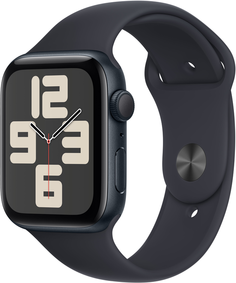 Apple Watch SE 2023 GPS (корпус - темная ночь, 40mm ремешок Sport Band темная ночь, размер M/L)