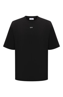 Хлопковая футболка Off-White