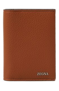 Кожаная обложка для паспорта Zegna