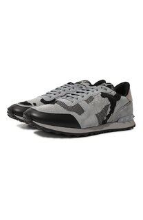 Комбинированные кроссовки Rockrunner Valentino