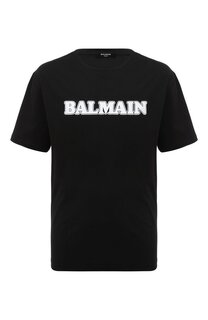 Хлопковая футболка Balmain