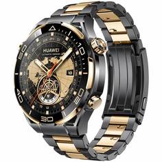 Смарт-часы Huawei Watch Ultimate Design золотой (55020BET)
