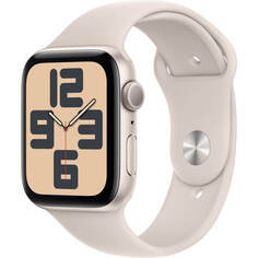 Смарт-часы Apple Watch SE 44 мм 2023 сияющая звезда, M/L спортивный ремешок