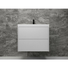 Тумба под раковину Style line Стокгольм 70х45 белый рифленый софт (4650134473261)