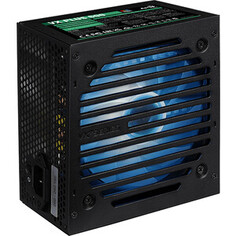 Блок питания Aerocool 600W VX PLUS 600 RGB (ATX 2.3, APFC, 120mm fan, 24+4+4, 3xSATA, 2xPCI-E) (VX PLUS 600 RGB)