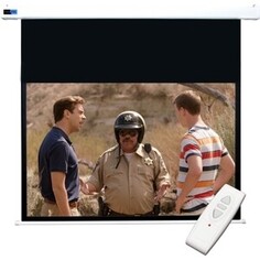 Экран для проектора SOK Cinema SOK SCPSM-250x140-ED60 113 16:9 настенно-потолочный, моторизованный, Fiberglass, белый корпус, ED 60см S&#039;Ok