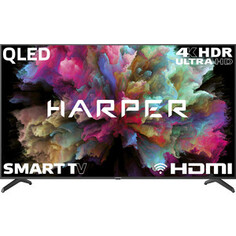 Телевизор QLED HARPER 75Q850TS (75, 4K, 60Гц, SmartTV, Android, WiFi)