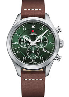 Швейцарские наручные мужские часы Swiss Military SM34076.07. Коллекция Pilot