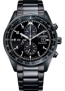 Японские наручные мужские часы Citizen CA0775-87E. Коллекция Eco-Drive