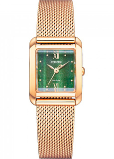 Японские наручные женские часы Citizen EW5593-72X. Коллекция Eco-Drive