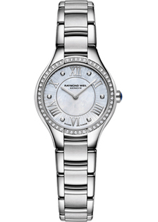 Швейцарские наручные женские часы Raymond weil 5124-S2S-00966. Коллекция Noemia