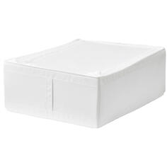 Коробка для хранения Ikea Skubb, белый