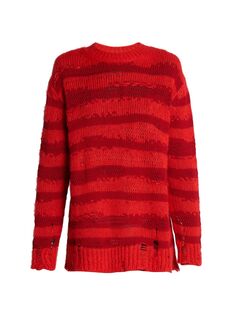 Полосатый свитер Karita Acne Studios, красный