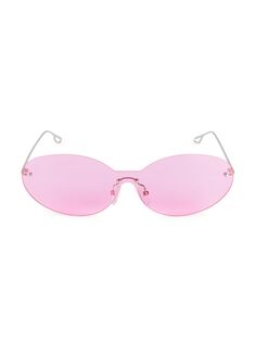 Круглые солнцезащитные очки Claudette 150 мм Philo, розовый