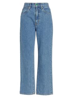 Укороченные прямые джинсы London SLVRLAKE