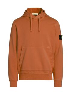 Худи из хлопка с логотипом Stone Island