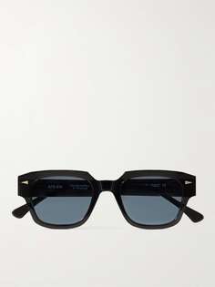 Солнцезащитные очки Rivoli в D-образной оправе из ацетата Ahlem, черный