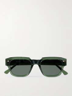 Солнцезащитные очки Rivoli в D-образной оправе из ацетата Ahlem, зеленый