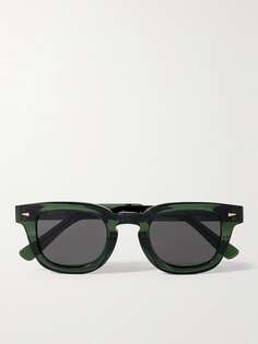 Солнцезащитные очки Champ de Mars из ацетата с D-образной оправой Ahlem, зеленый