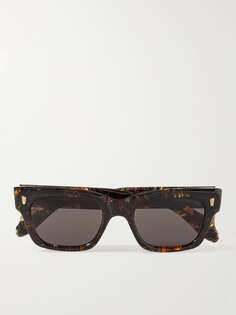 Солнцезащитные очки из ацетата черепаховой расцветки 1391 в квадратной оправе CUTLER AND GROSS, черный