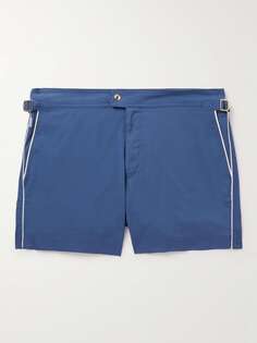 Короткие облегающие плавательные шорты TOM FORD, синий