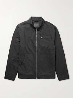 Джинсовая куртка-рубашка Flores SATURDAYS NYC, черный