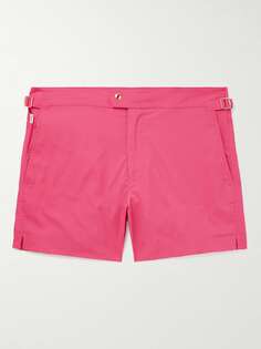 Прямые шорты для плавания средней длины TOM FORD, розовый