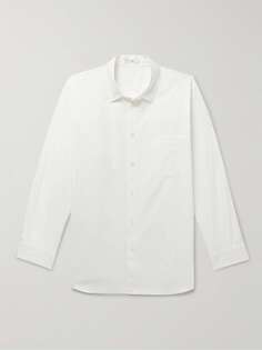 Рубашка из хлопка и поплина Aton, белый