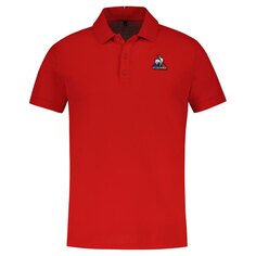 Поло с коротким рукавом Le Coq Sportif Ess N°2, красный