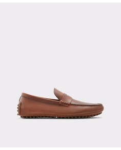Мужские драйверские туфли коричневого цвета с круглым носком Aldo, коричневый