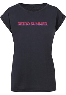 Рубашка Merchcode Summer Retro, военно-морской