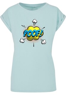 Рубашка Merchcode Poof Comic, светло-синий