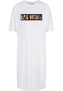 Платье Merchcode Las Vegas Organic, белый